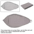 thumbnail image 2 of Large Small The color is as shown in the main picture 100*120cm Lazy Sofa Cover Chairs Without Filler Linen Cloth Lounger Seat Bean Bag Pouf Puff Couch Tatami Living Room, 2 of 4