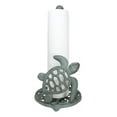 thumbnail image 5 of Cast Iron Marine Giant Sea Turtle Scroll Patterns Kitchen Paper Towel Holder, 5 of 8
