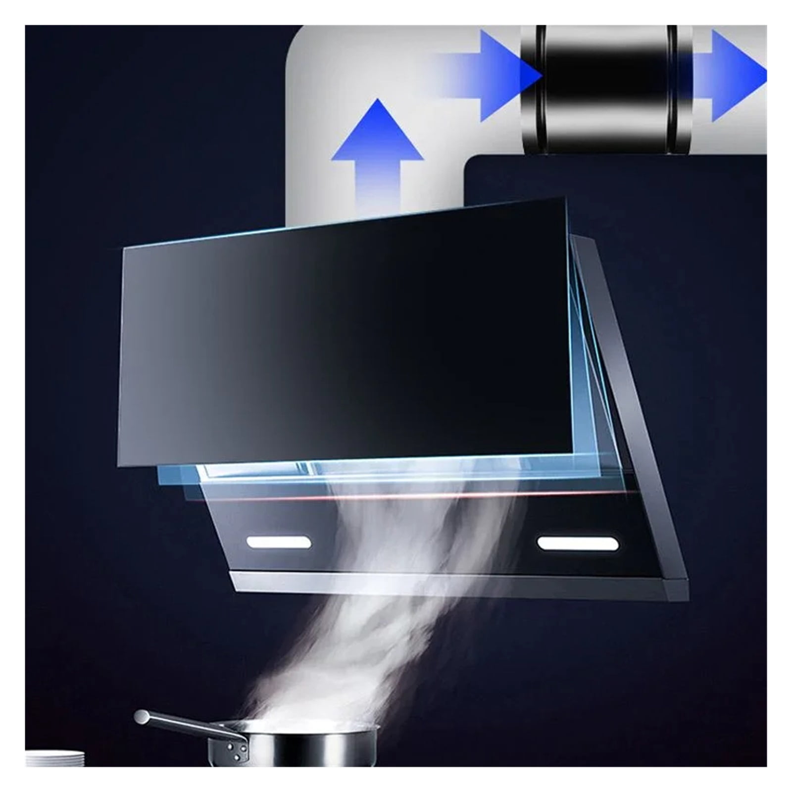 Super Suction Multifunctional Powerful Mute Exhaust Fan 4''6''7'' Pipe Vent Exhaust Fan Duct Ceiling Ventilation Blower Fans