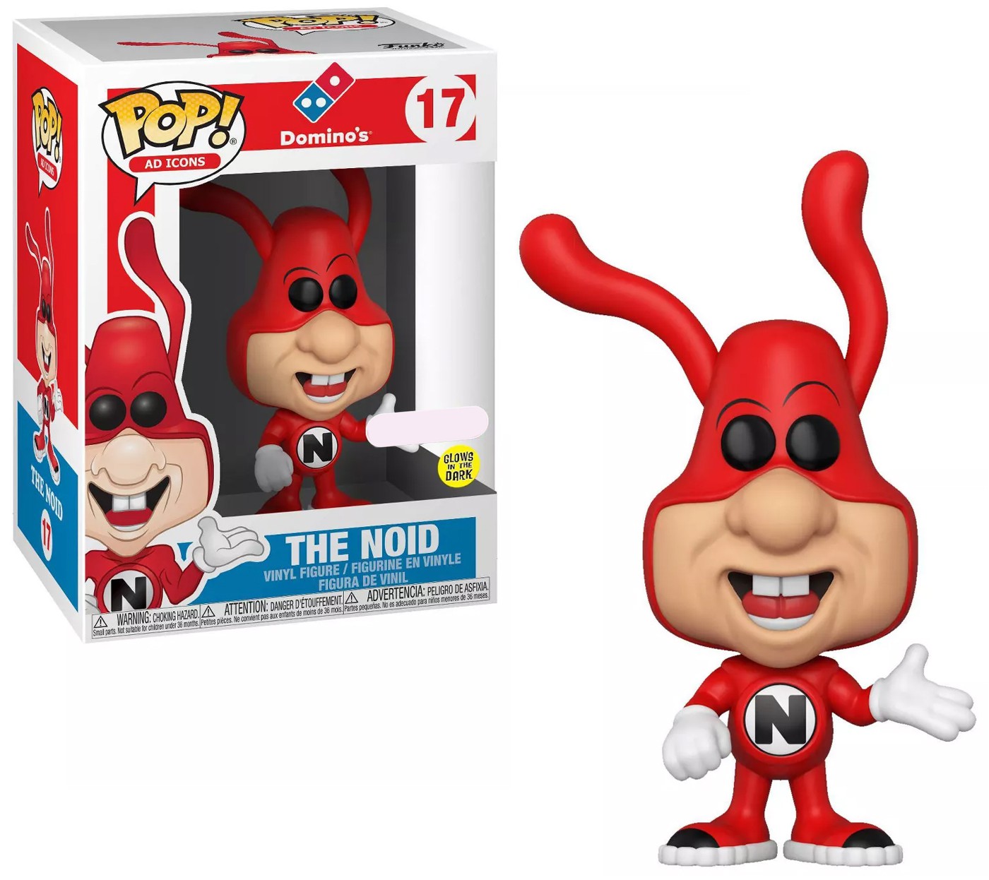 Funko Domino's POP! Ad Icons The Noid Vinyl Figure [GlowintheDark