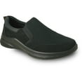 thumbnail image 1 of vangelo Professional Slip Resistant Men Slip On Work Sneaker for Food Service Health Care Nurse - JIMMY-2 Black, 1 of 7