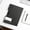 Black, variant on Folder Board,Made of High-Strength Materials,Folder Clipboard,The Labels Are Clear and Easy to Identify,Environmentally Friendly Materials,Suitable for Office Work, Commuting, and Reading