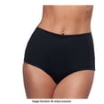 thumbnail image 2 of Pantaleta Ilusión para Dama, con Panel Frontal de Control Moderado Negro Talla M, 2 of 4