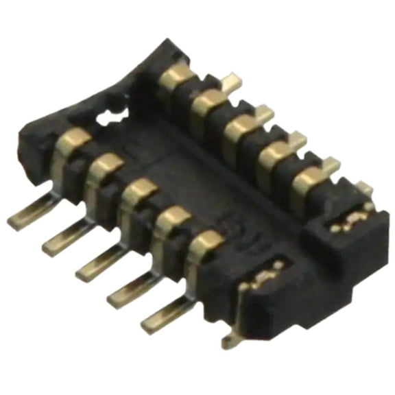 Pack of 50 BM10B(0.8)-10DP-0.4V(51) 10 Position Connector Header, Outer Shroud Contacts Surface Mount Gold, RoHS