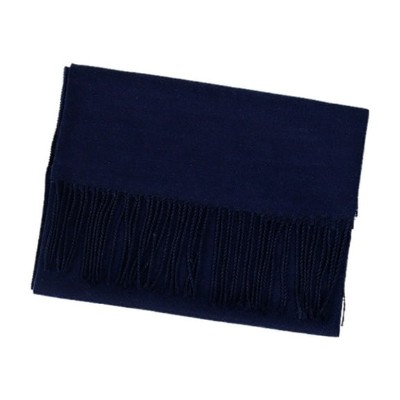 HJYCHN Scarfs for Women Fashionable Soft Texture Classic Autumn Winter Scarf Universal Comfortable Scarf for Women Navy One Size