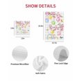 thumbnail image 7 of Happy Easter Kitchen Dish Towels for Drying Dishes Set of 2, Spring Colorful Eggs Butterfly Grey Plaid Waffle Weave Microfiber Hand Tea Bathroom Towels Quick Dry & Absorbent Towel 12x12, 7 of 7