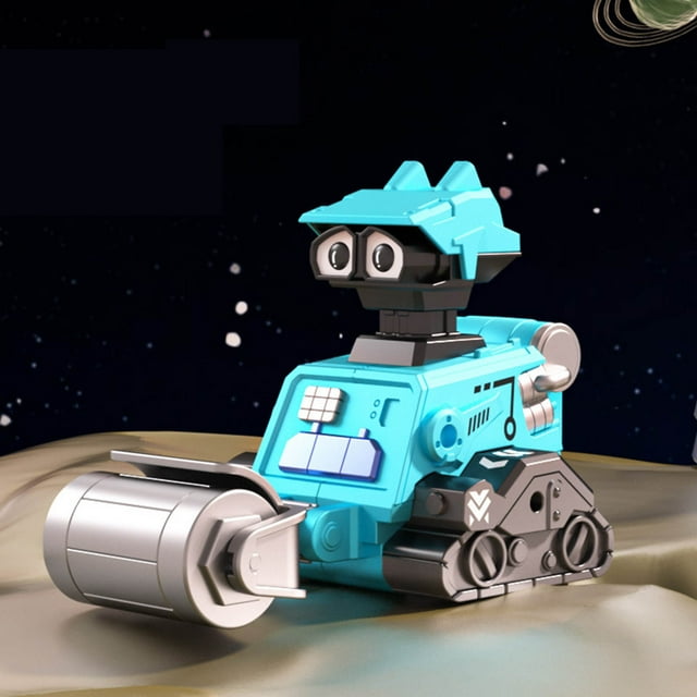 Meitianfacai Children's Fall Press Engineering Suit Small Sliding Toy Car Backward Excavator Robot