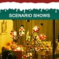 thumbnail image 4 of Lámpara De Modelado De Navidad Papá Noel Árbol De Navidad Muñeco De Nieve Alimentado Por Batería Con Ventosa Decoración Lámpara Colgante Luz De Marquesina Para Navidad Fiesta En Casa Ventana Minnieouse HA026361-01, 4 of 5