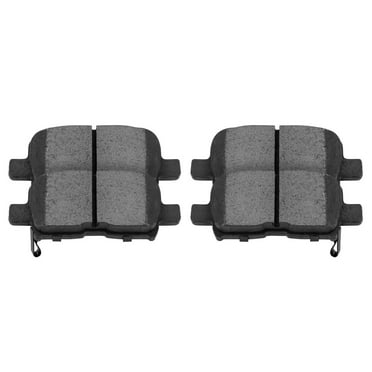 AutoShack Rear Ceramic Brake Pad Kit Driver and Passenger Side Replacement for 2002-2004 Honda Odyssey 2003-2006 2007 2008 Pilot 2001 2002 2003 2004 2005 2006 Acura MDX 3.5L V6 AWD FWD
