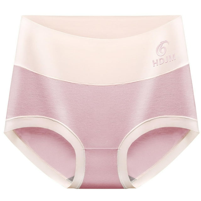 Soki Womens Underwear Plus Size Cotton High Rise Briefs on Clearance