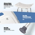 thumbnail image 3 of Shower Chair, Adjustable Non-Slip Shower Bench with Suction Feet, Shower Seat for Inside Shower or Tub, Medical Bath Stool for Adults, Elderly & Disabled, 3 of 7