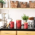 thumbnail image 4 of Set de botes DII Retro Collection Ceramics Red, 3 piezas, 4 of 9