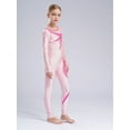 thumbnail image 3 of Haitryli Kids Girls Color Block Dance Leotard Sparkle Bodysuit Tank Ballet Unitards Gymnastic Catsuit Pink 16, 3 of 7
