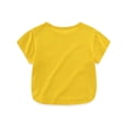 thumbnail image 4 of Shadoumai Toddler Girl Shirts 3t Graphic T-Shirts Crewneck Shirt Short Sleeve Tee for Toddler Fashion Casual Basic Tees T Shirts for Boys and Girls, 4 of 9