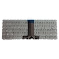 thumbnail image 2 of Methold Teclados Inglés EE. UU. Disposición Tablets Qwerty PC Aparato de entrada Plata Componentes de computadora Reemplazo para 14-cf Cuadernos de escritura y cuadernos de bocetos, 2 of 5