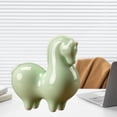 thumbnail image 4 of Bonita figura de caballo, decoración de Año Nuevo chino, colección de obras de arte, escultura para Plumón verde claro, 4 of 7
