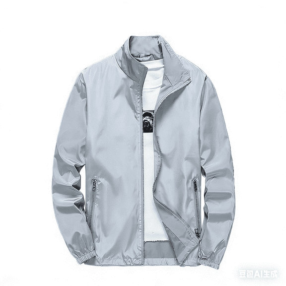 Garbnen Unisex UPF 50  Sun Protection Jacket Full Zip Quick Dry Rash Gaurd Lightweight Outdoor Athletic Sun Shirts with Zipper Pockets for Men and Women Gray L