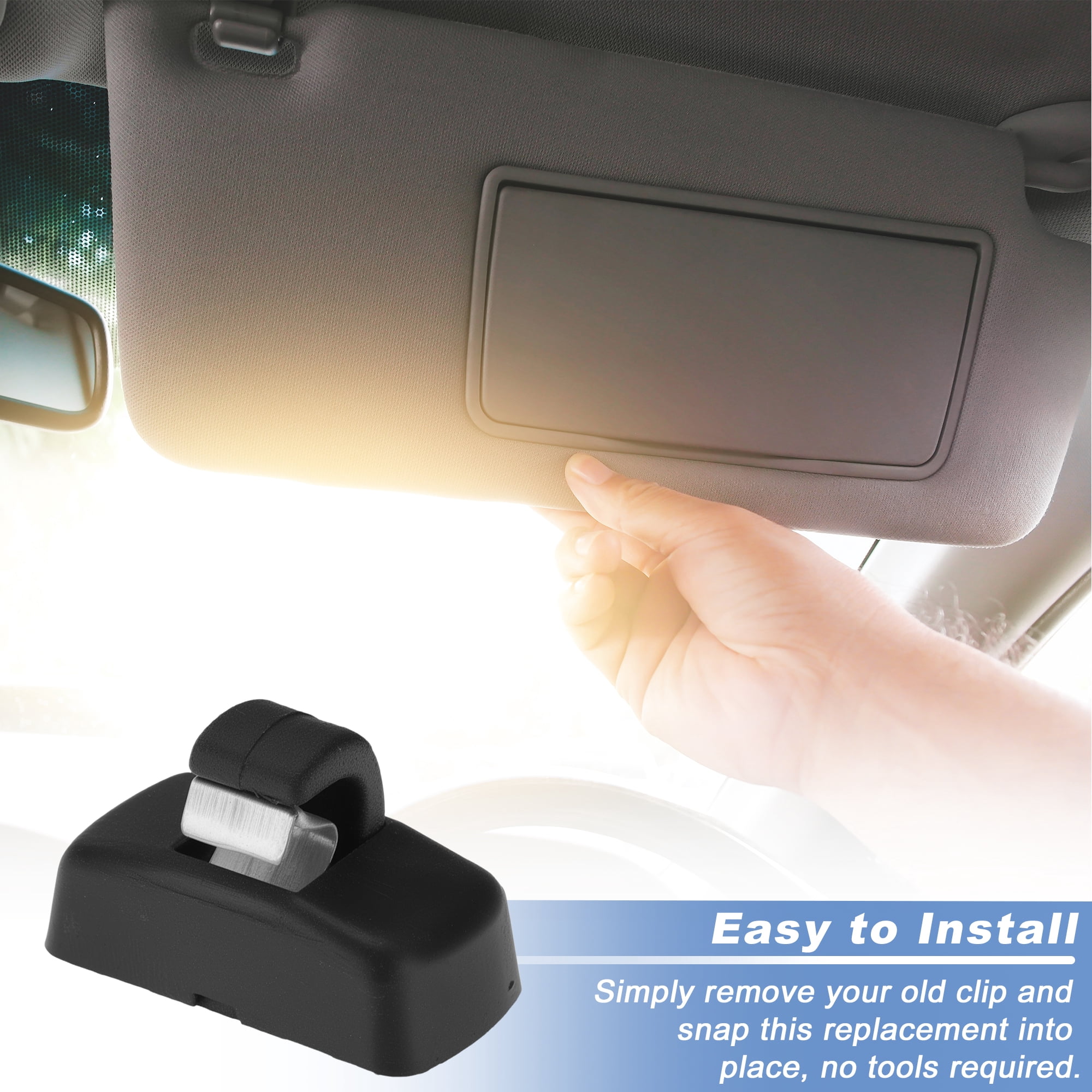 Unique Bargains Sun Visor Clip for Volkswagen Beetle 1998-2010 and Other Models