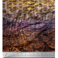 thumbnail image 3 of Soimoi Japan Crepe Satin Fabric Snake Panel Decor Fabric Printed Yard 42 Inch Wide, 3 of 3