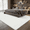 Cream, variant on Buganda Soft Area Rugs, Low Pile Area Rug for Living Room Bedroom, Non Slip Washable Decor Carpet, 5'x8', Dark Grey