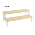 thumbnail image 3 of AFQH 1-5 Layers Wooden Ladder Rack Acrylic Multi-layer Ladder Display Rack, 3 of 8