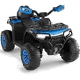 thumbnail image 1 of 12V Ride-On Car with Parent Remote Control, Off-Road ATV 4-Wheeler with LED Flag, 1 of 8