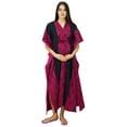 thumbnail image 7 of Bimba Nursing Mothers Cotton Kaftan Delivery Designer Maxi Caftan Night Gown, 7 of 7