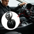 thumbnail image 6 of Car Joystick Push Start Button Cover - Metal Push to Start Accessories, Car Starter Engine Start Stop Button Cover, Silver, 6 of 6