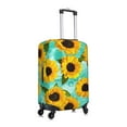 thumbnail image 3 of Bingfone Yellow Sunflowers With Green Leaves Luggage Cover Washable Suitcase Cover Protector Anti-Scratch Suitcase Cover Fits 18-32 Inch Luggage, 3 of 9