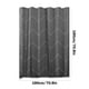 thumbnail image 3 of Accesorios de baño Cortina de ducha de tela Boho Cortina de baño con borla Cortina de baño de tela texturizada Juego de cortina de ducha moderna con ganchos Cortina de ducha, 3 of 6