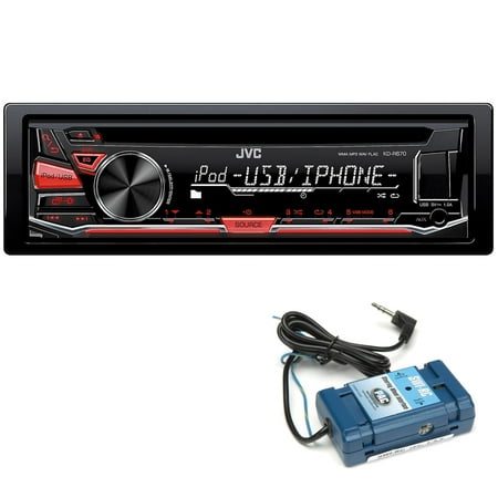 JVC KD-R670 CD with Steering Wheel Control Interface