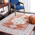thumbnail image 2 of SAFAVIEH Sierra Priscilla Medallion Area Rug, Ivory/Rust, 9' x 12', 2 of 8