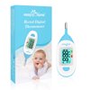 Easy@Home EMT-027 Rectal Thermometer with Fever Indicator and Disposable, White