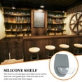 thumbnail image 4 of REACHISE Shower Cup Holder Goblet Rack Silicone Wine Glass Rack Wine Bottle Holder for Kitchen, 4 of 8