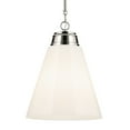 thumbnail image 3 of 52662PN Kichler Lighting Marsailli - 1 Light Pendant-19.75 Inch Tall and 15.75 Inch Wide-Polished Nickel Finish-Cased Opal Glass Color, 3 of 6