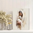 thumbnail image 2 of UXIEQU Jesus Holding Lamb Canvas Wall Art Print 15.75x11.81 Inches, 2 of 8
