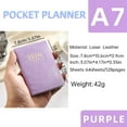 thumbnail image 3 of HBBKVI 4 Pack Notebook, A7 Mini Notebook Organizer Planner Daily Planner Notebook Travel Diary, 3 of 7