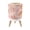 Color 3, variant on Small Trash Can with Lid Art Gold Blue Fan Elegant Detailing 1.8 Gallon Dog Proof Trash Can Round Garbage Can Waste Bin Wastebasket for Bathroom Bedroom Living Room