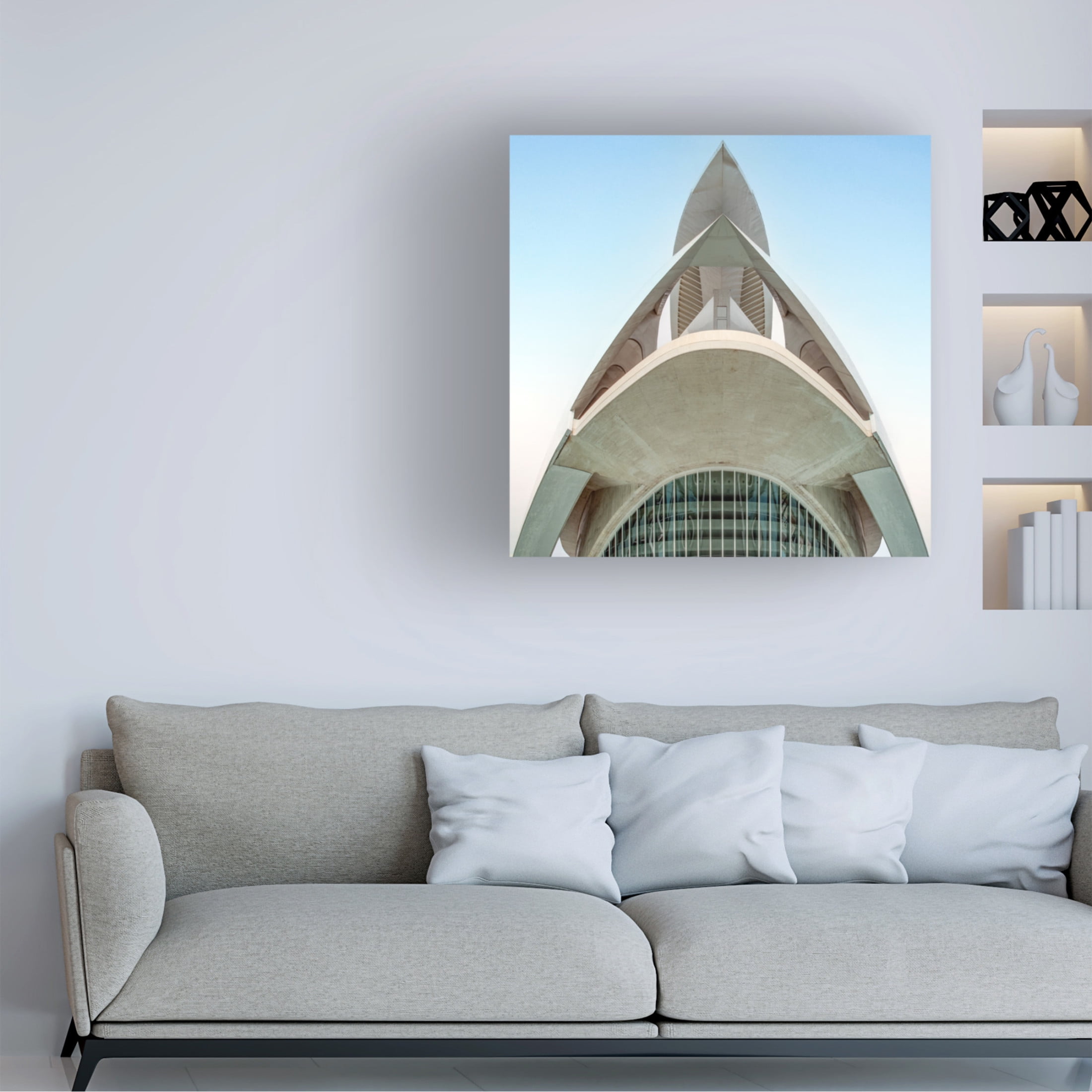 Trademark Fine Art Linda Wride Palace of Arts Canvas Wall Art