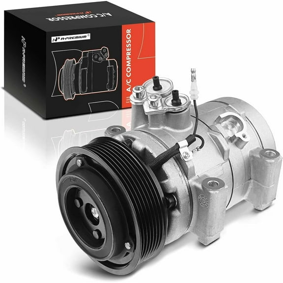 A-Premium A/C AC Compressor with Clutch Compatible with Toyota Tacoma 2005-2015, Replace# 68677, 88320-04060