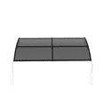 thumbnail image 2 of Tcbosik 80x40 inch Awning for Door & Window, Polycarbonate Outdoor Canopy Shelter, Rain, Snow, UV Protection, Black & Brown, 2 of 11