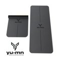 thumbnail image 1 of Yu-mn Tapis de Yoga de Luxe, Noir, 1 of 5