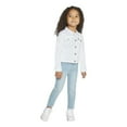 thumbnail image 6 of Levi's Toddler Girls' Denim Trucker Jacket, Sizes 2T-4T, 6 of 8