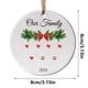 thumbnail image 3 of Adornos navideños, adornos navideños, regalos navideños 2024, colgantes navideños, regalos navideños para familiares y compañeros, colgante redondo para árbol de Navidad., 3 of 7