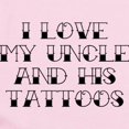 thumbnail image 2 of CafePress - I Love My Uncle And His Tattoos Long Sleeve Infant - Long Sleeve Cotton Baby Bodysuit, 2 of 4