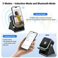 thumbnail image 3 of Altavoz AIKELA 5 en 1 con soporte para teléfono inalámbrico por inducción y Bluetooth, 3 of 9