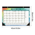 Fall Savings 2025 Hot Selling 18Month English Desktop Calendar