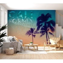 Oceanview Non-pasted Wallpaper Wall Mural - Tropical California Beach