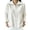 White, variant on Women's Soft Fleece Zip Up Jacket Stand Collar Long Sleeve Casual Warm Coat Loose Lightweight Fall Winter Casual Outerwear with Pocket White