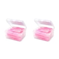 thumbnail image 2 of Soidarity 40 Uds cepillo interdental Push-Pull cepillos de en forma de I herramienta de higiene bucal portátil al aire libre viajes Rosa 0.7 mm 2piezas, 2 of 6
